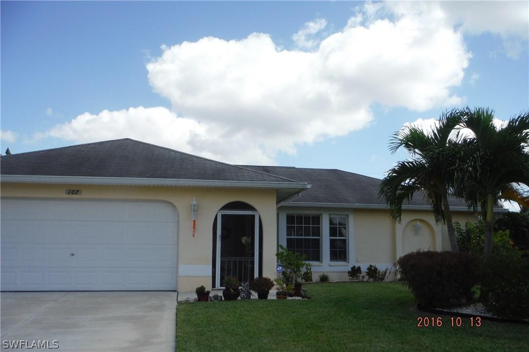 107 NE 13th Pl., Cape Coral, FL 33909
