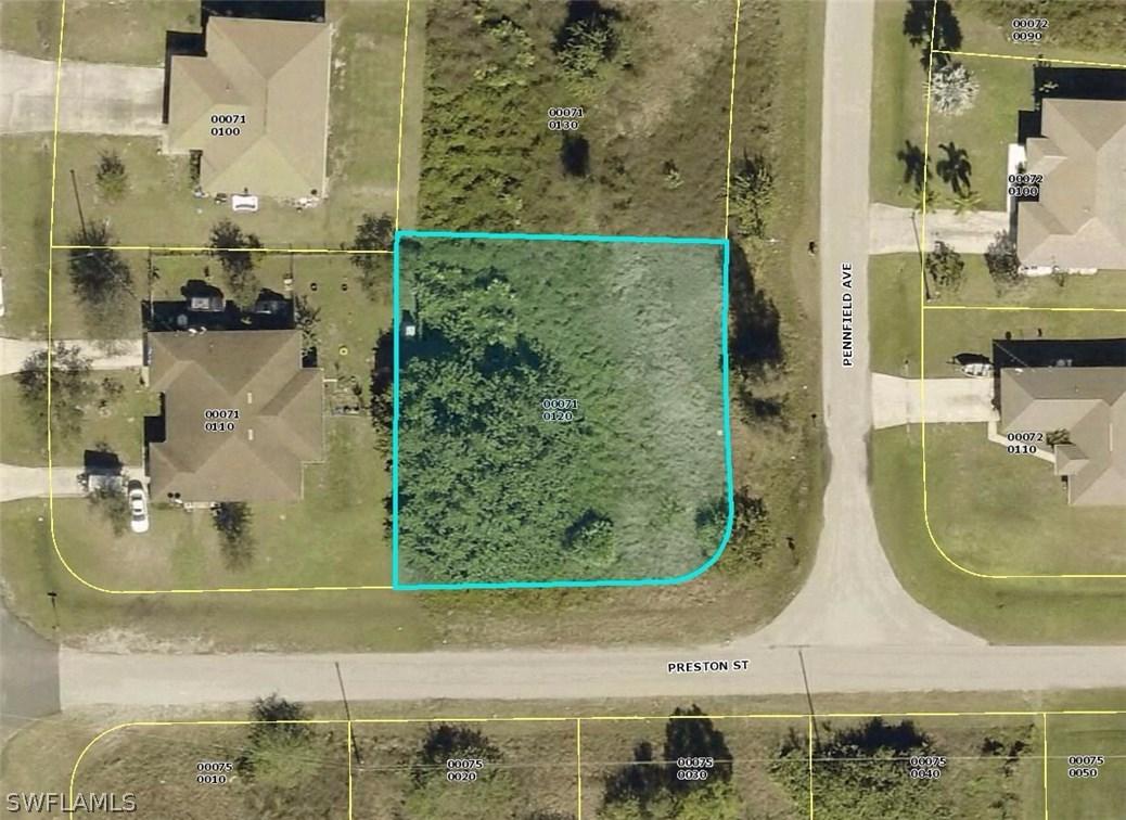 Corner Lot At Pennfield & Preston, Lehigh Acres, FL 33974