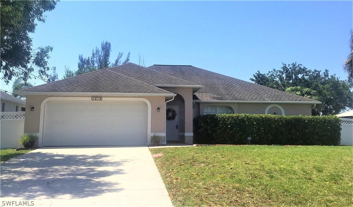 1418 SW 11th Pl., Cape Coral, FL 33991