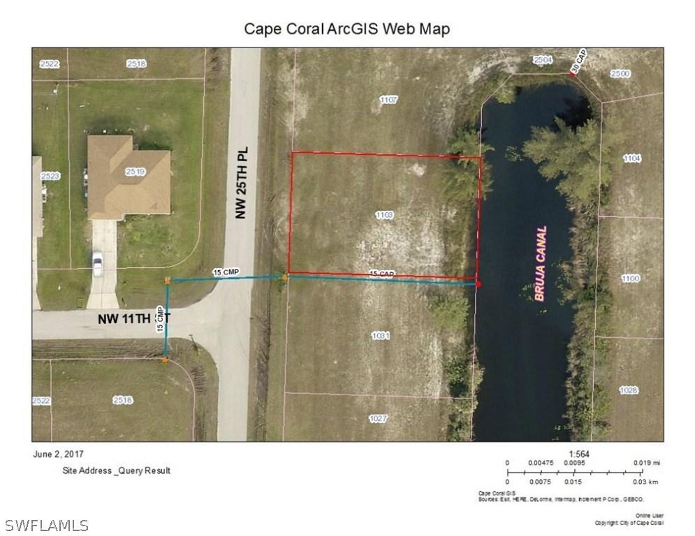 1103 NW 25th Pl., Cape Coral, FL 33993