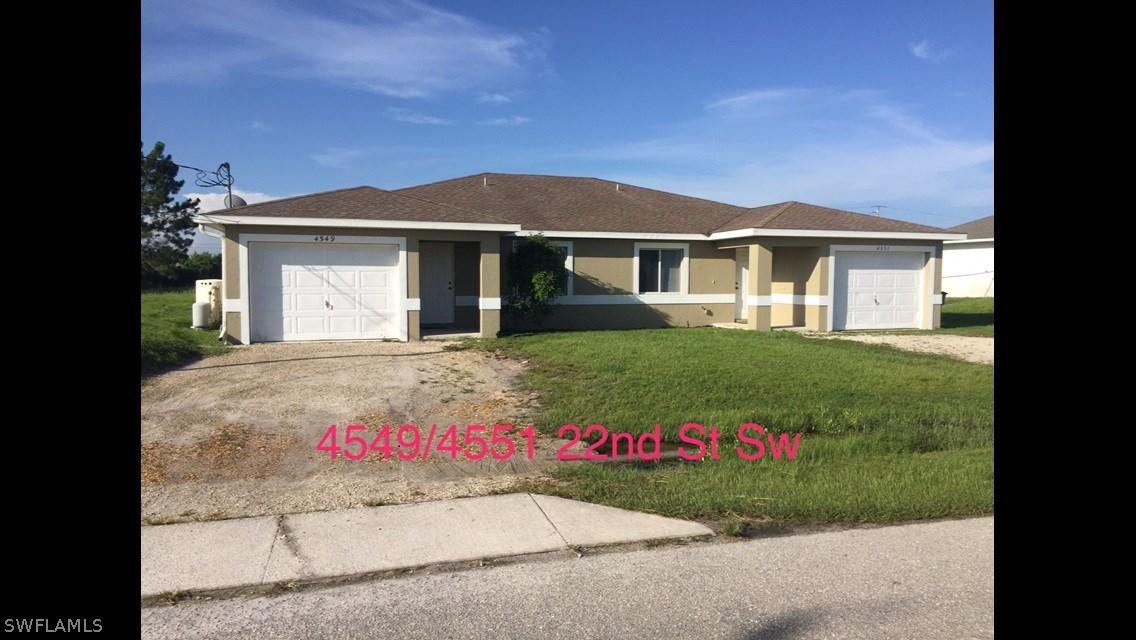 4549/4551 22nd St., Lehigh Acres, FL 33973