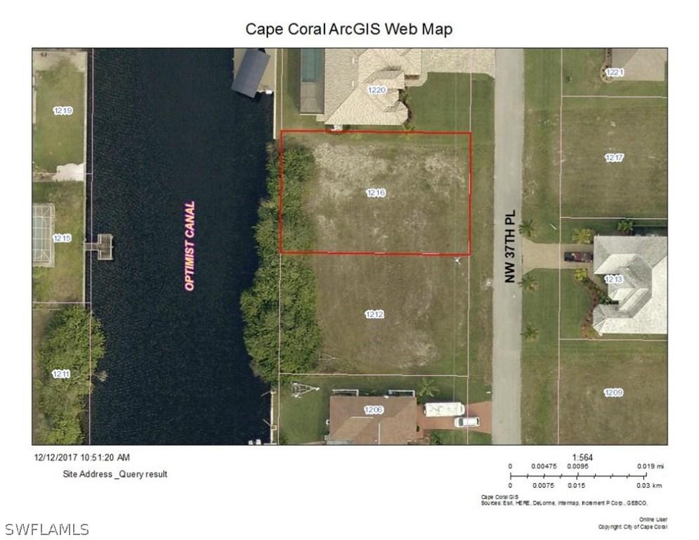 1216 NW 37th Pl., Cape Coral, FL 33993