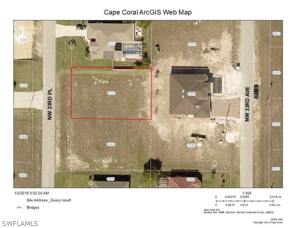 1013 NW 33rd Pl., Cape Coral, FL 33993