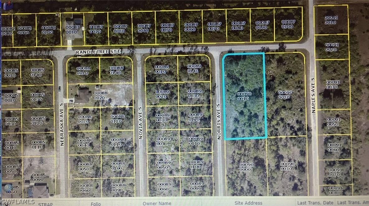 Corner Lot On Randletree St E &  Norris Ave S, Lehigh Acres, FL 33974