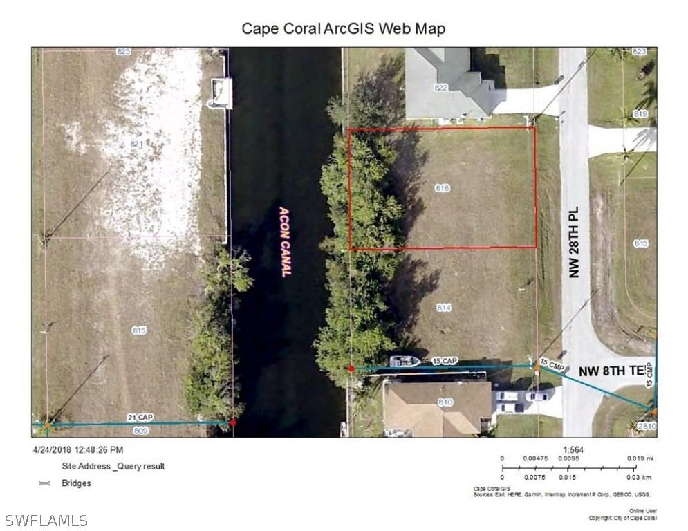 818 NW 28th Pl., Cape Coral, FL 33993