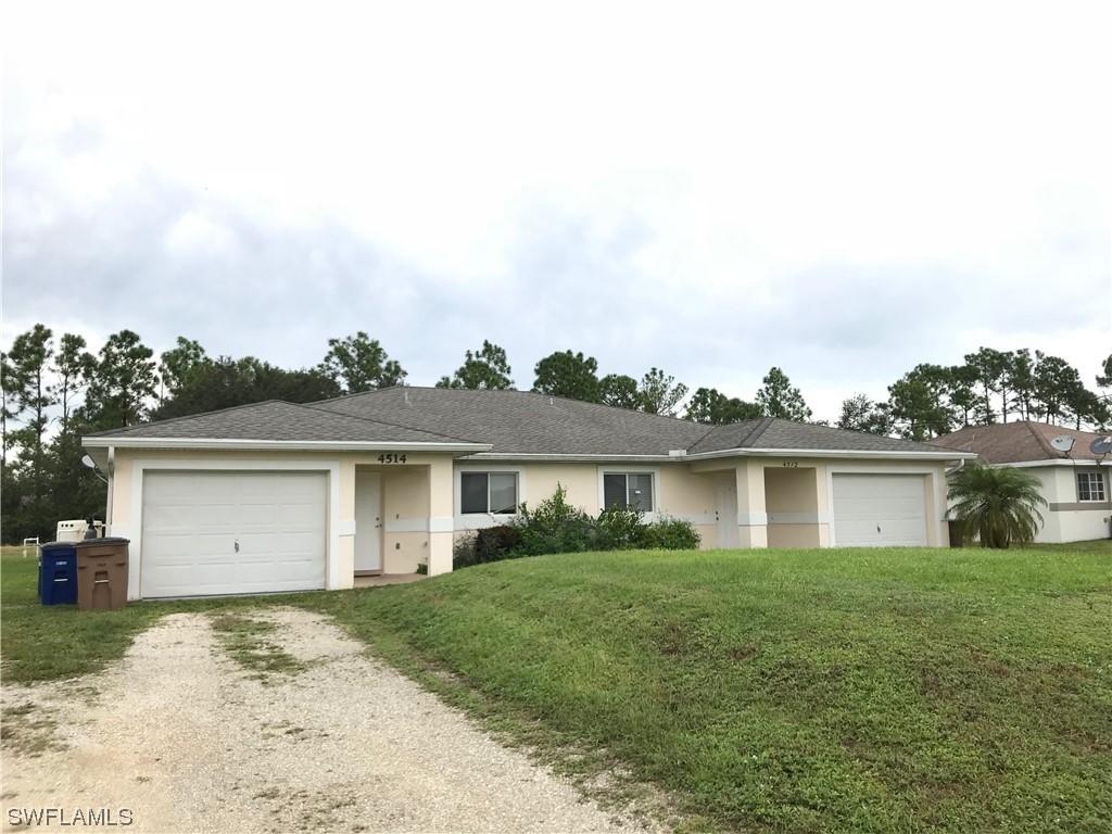 4512 Douglas Ln. #4512 & 4514, Lehigh Acres, FL 33973