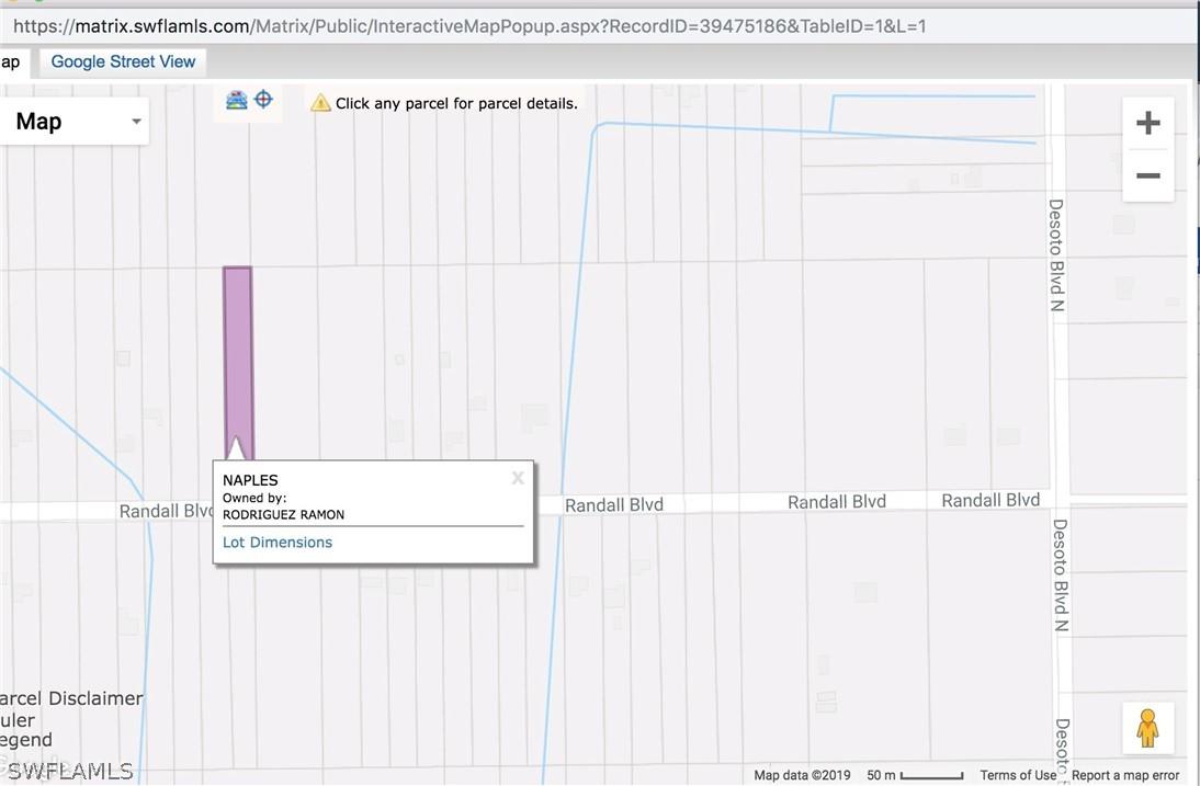 Randall Blvd., Naples, FL 34120