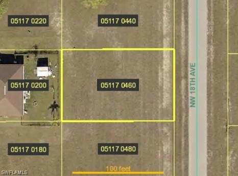 2834 NW 18th Pl., Cape Coral, FL 33993