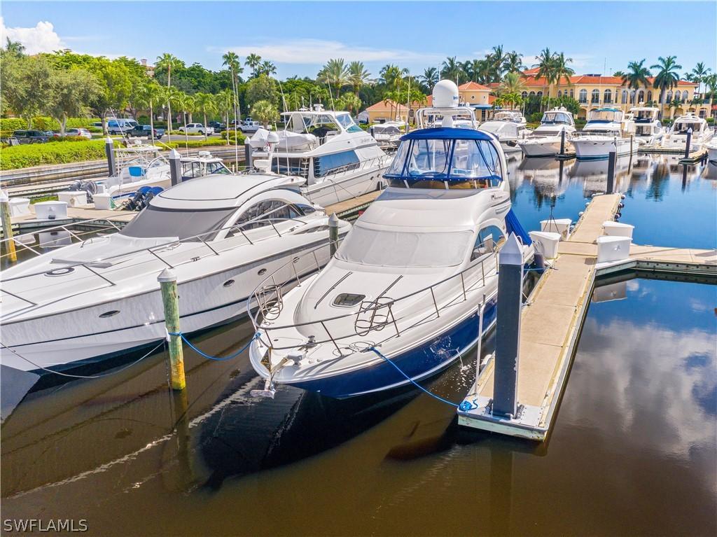 50' E-5 Boat Dock At Gulf Harbour, Fort Myers, FL 33908