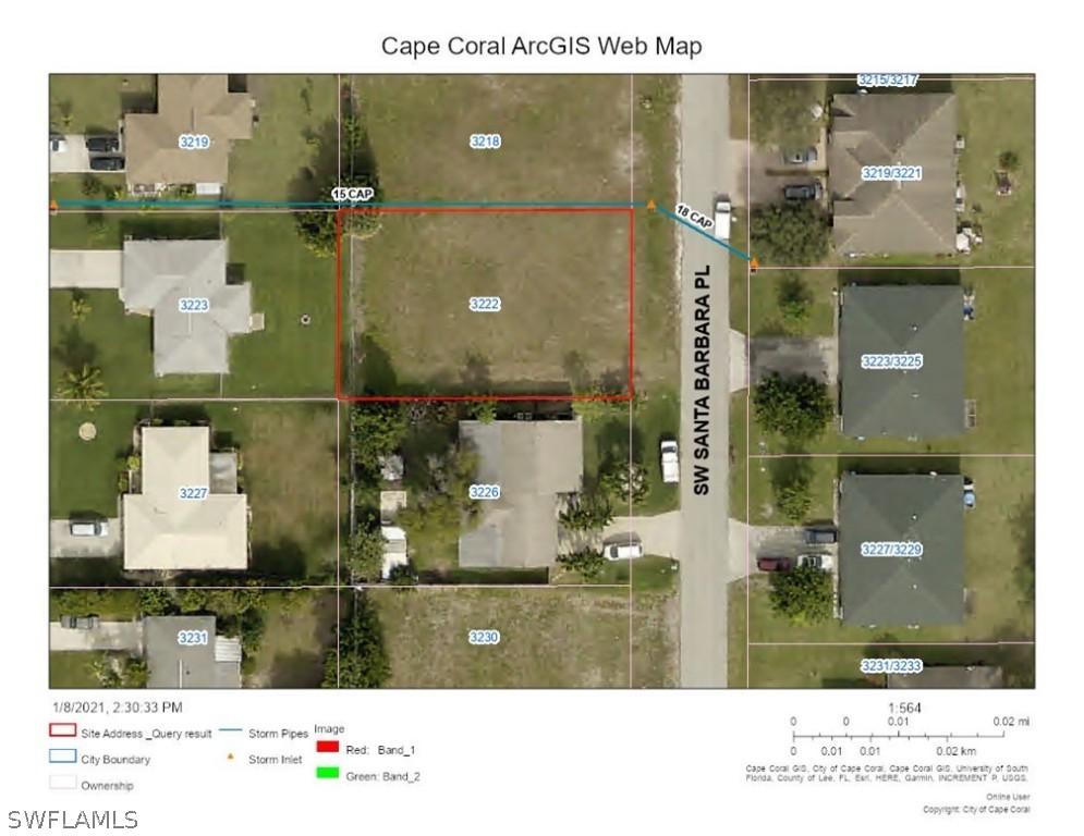 3222 SW Santa Barbara Pl., Cape Coral, FL 33914