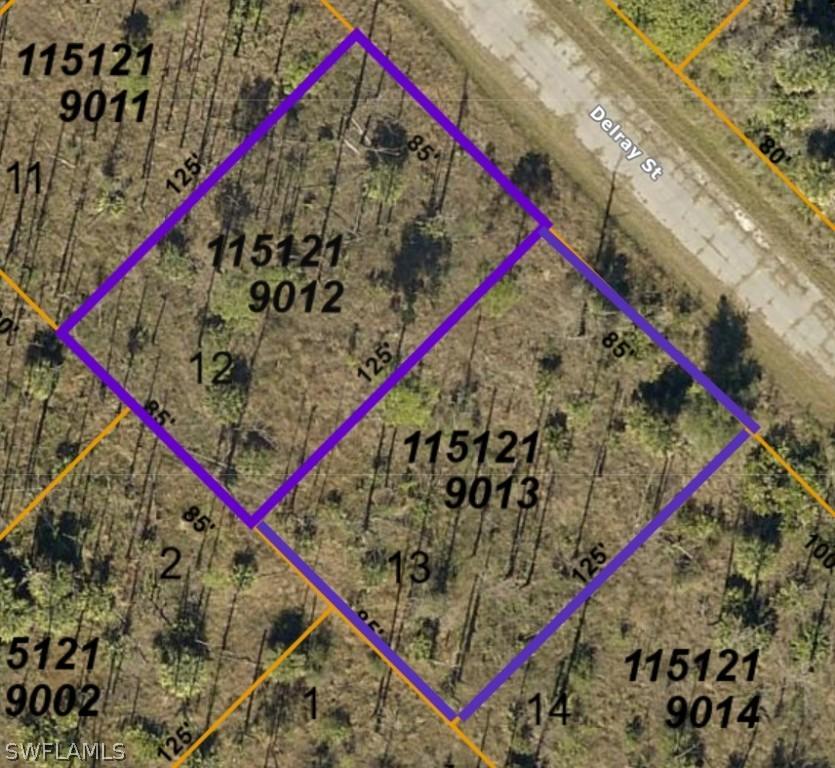 Lot 12 & 13 Delray St., North Port, FL 34288