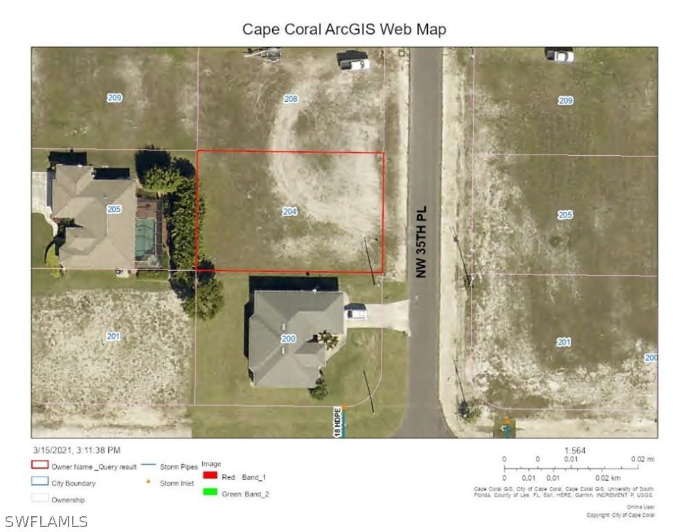 204 NW 35th Pl., Cape Coral, FL 33993