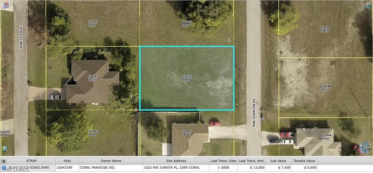 1622 NW Juanita Pl., Cape Coral, FL 33993