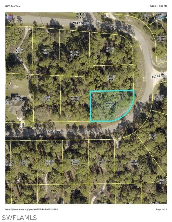 2604 Carol Pl., Lehigh Acres, FL 33971