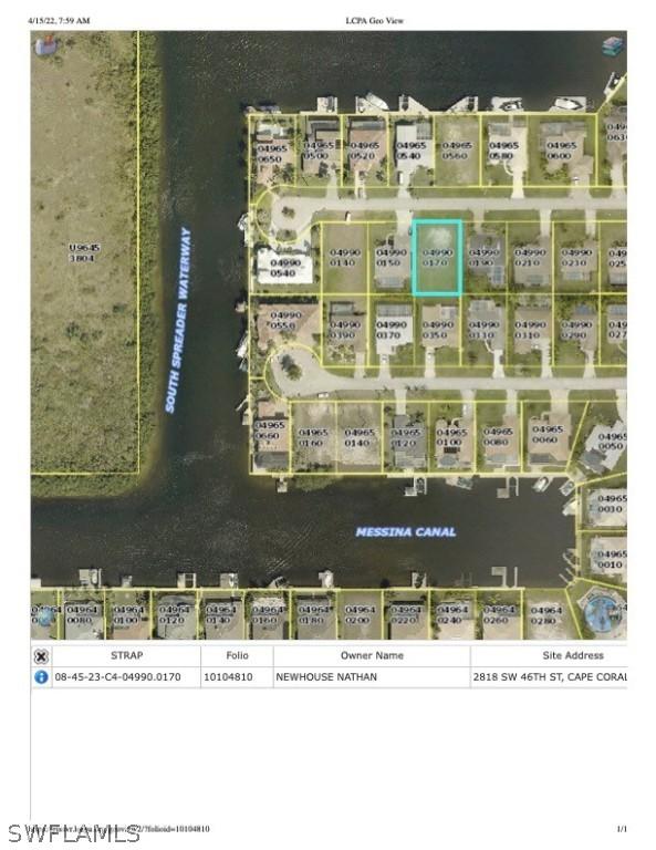 2818 SW 46th St., Cape Coral, FL 33914