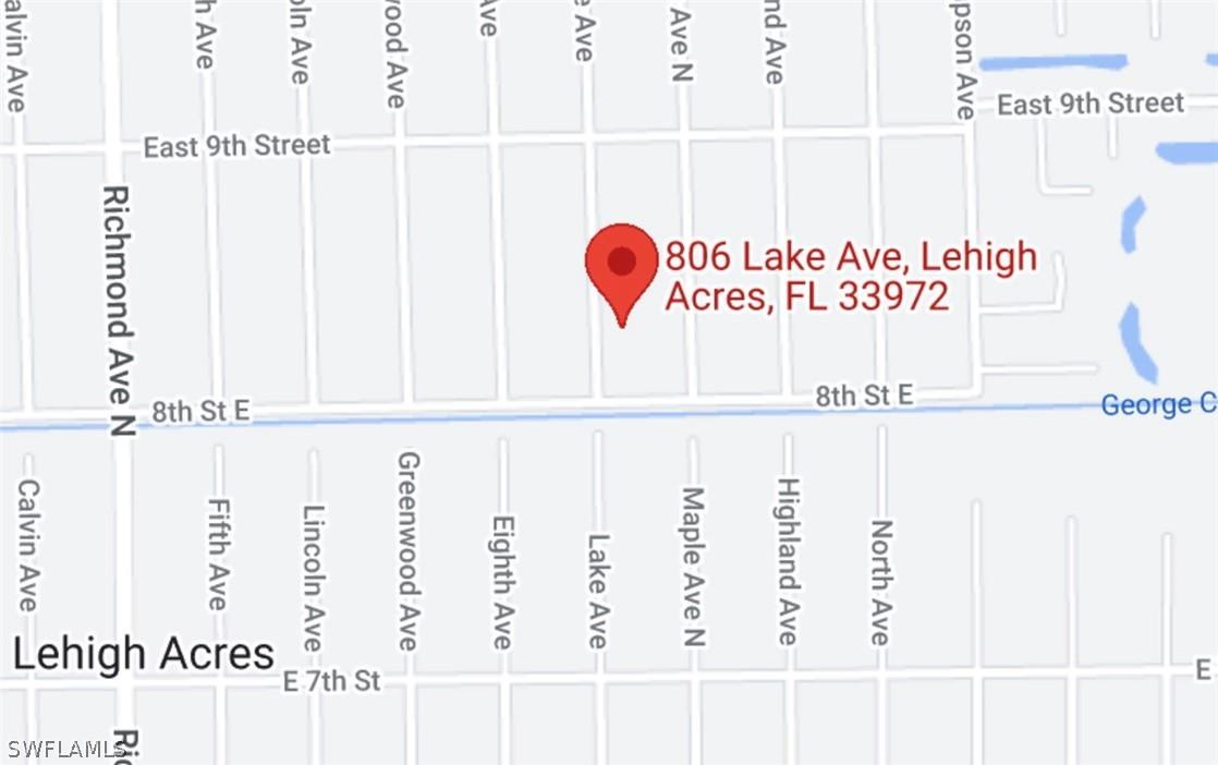 806 Lake Ave., Lehigh Acres, FL 33972