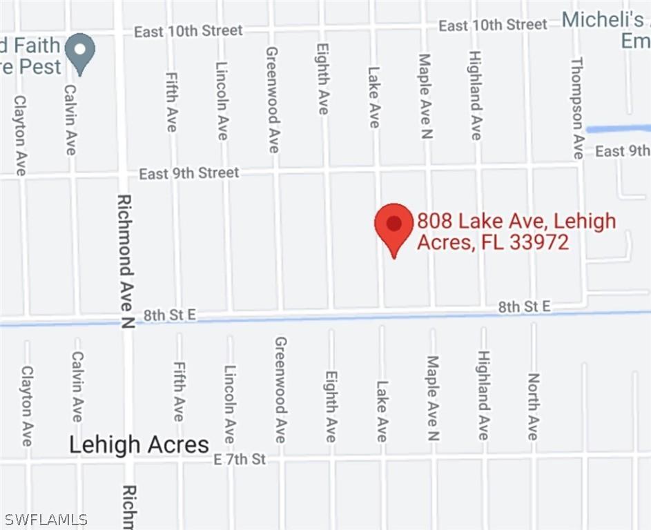 808 Lake Ave., Lehigh Acres, FL 33972