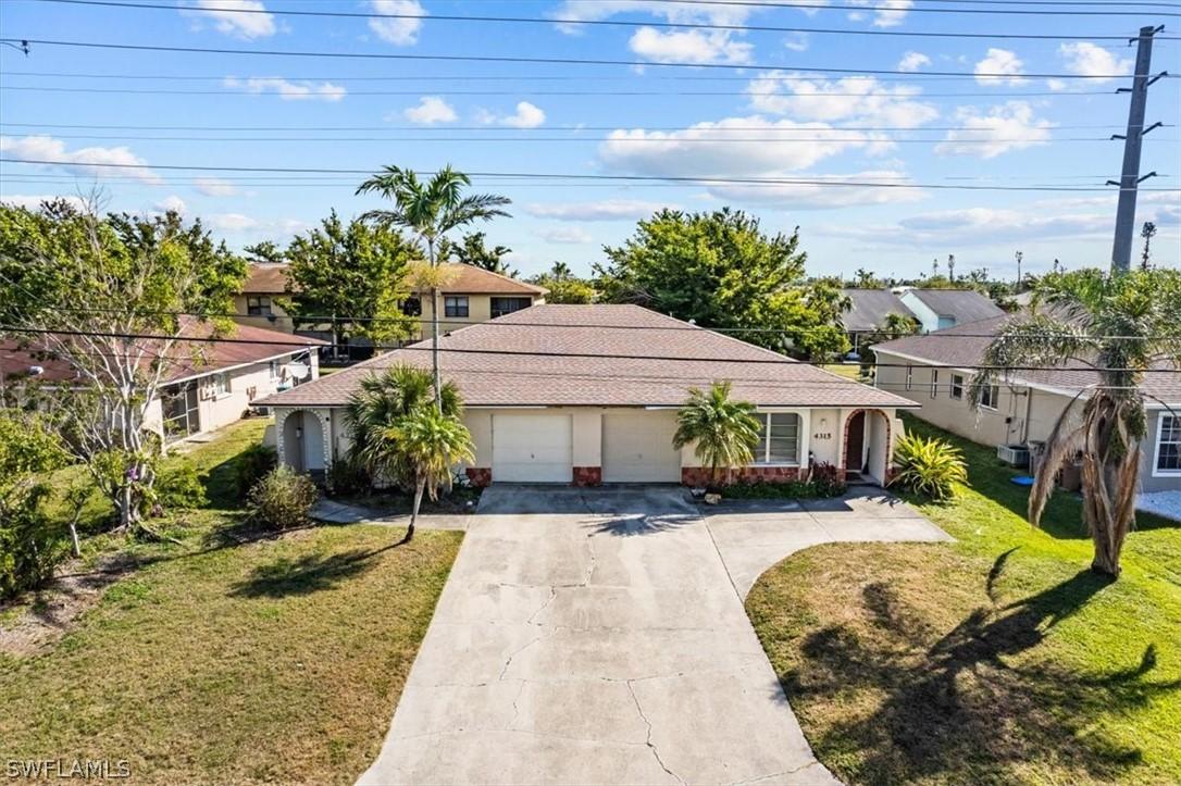 4313-4315 SW Santa Barbara Pl., Cape Coral, FL 33914