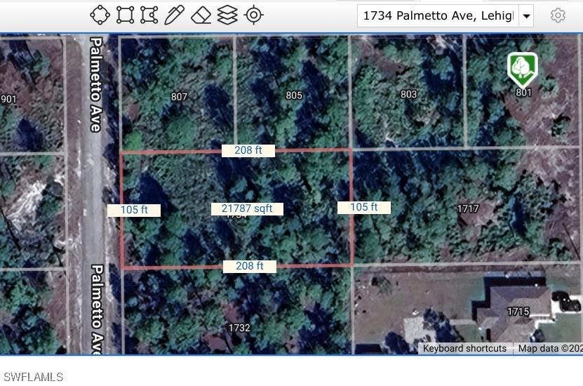 1734 Palmetto Ave., Lehigh Acres, FL 33972
