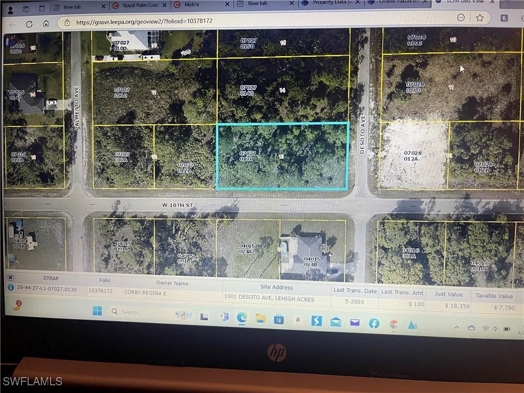1001 Desoto Ave., Lehigh Acres, FL 33972
