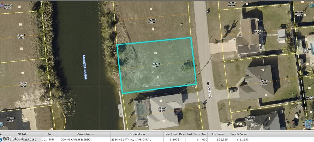 2514 NE 19th Pl., Cape Coral, FL 33909