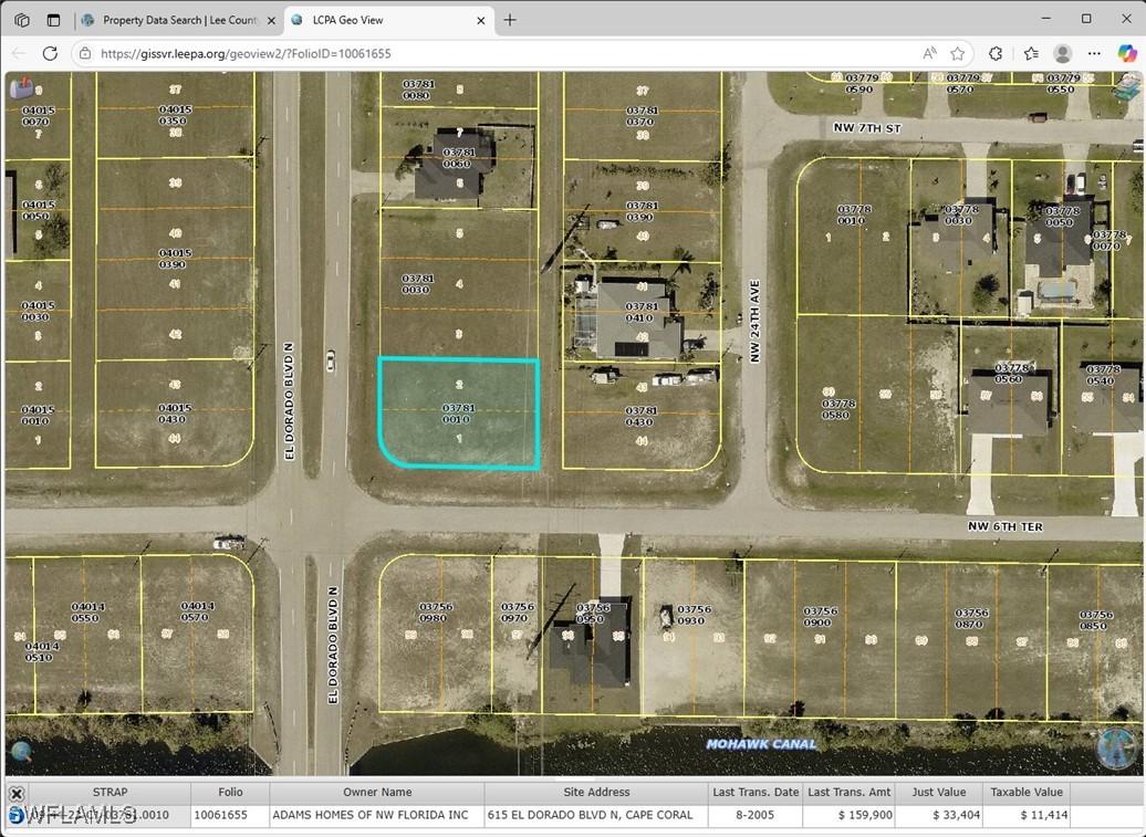 615 El Dorado Blvd., Cape Coral, FL 33993
