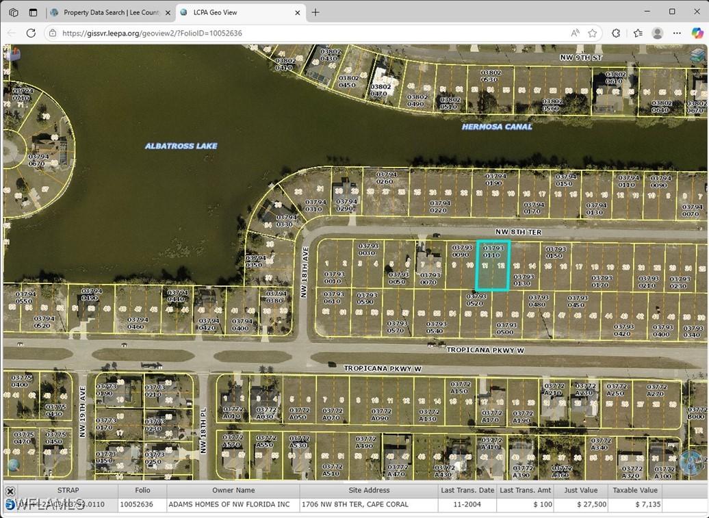 1706 NW 8th Ter., Cape Coral, FL 33993