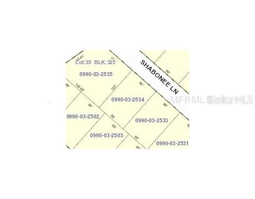 Shabonne Ln., North Port, FL 34286