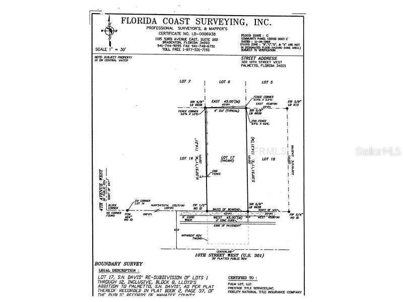 322 10th St., Palmetto, FL 34221