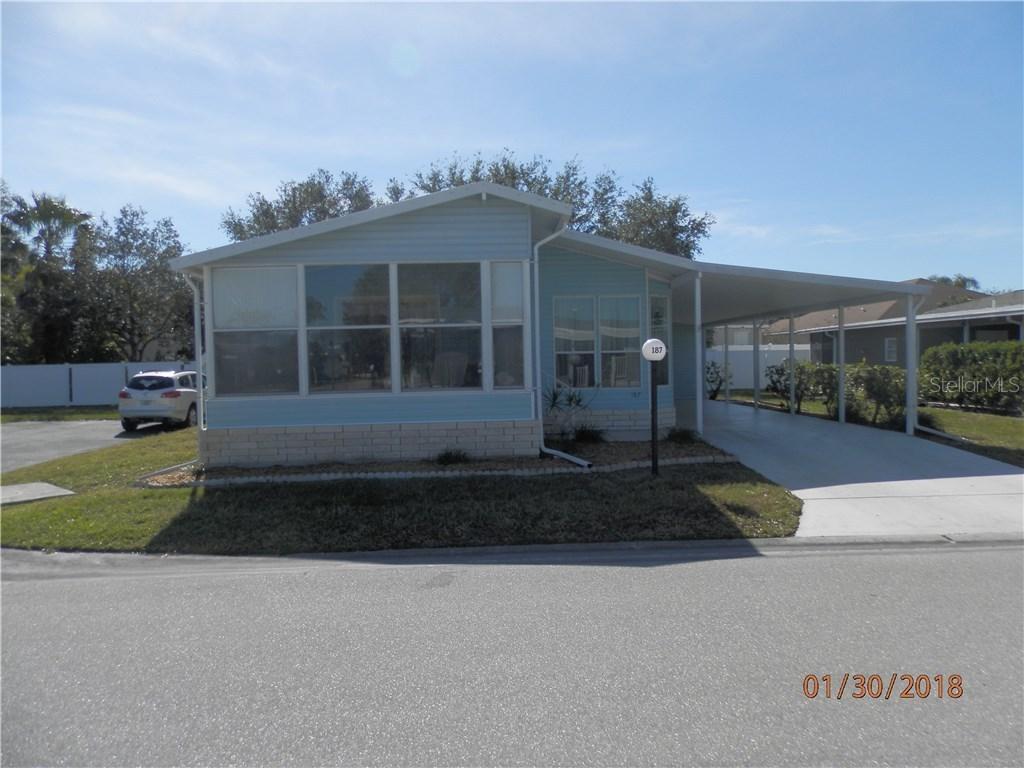 5707 45th St. #187, Bradenton, FL 34203