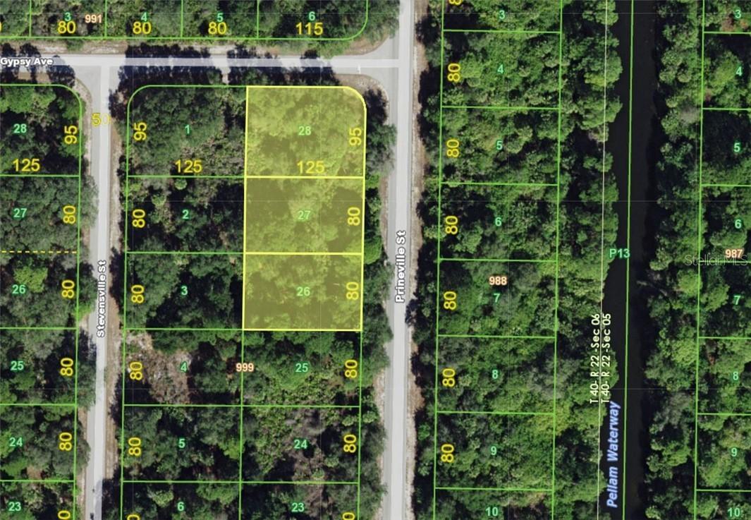 39, 49 & 57 Prineville St., Port Charlotte, FL 33954