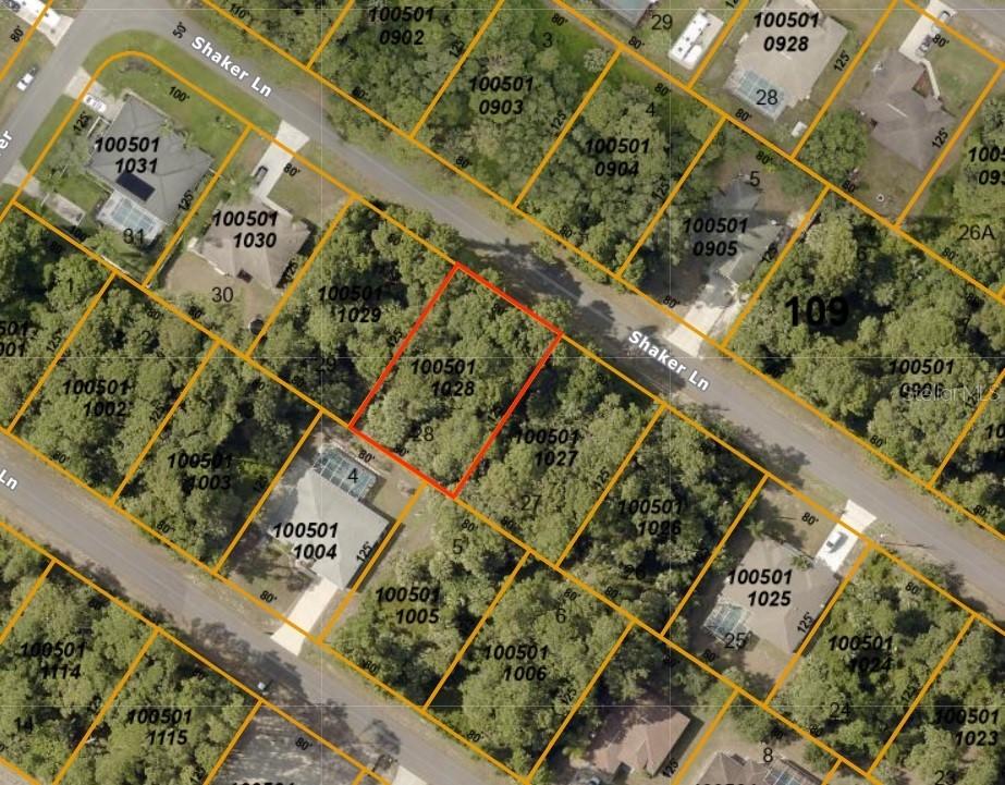 Shaker Ln., North Port, FL 34286