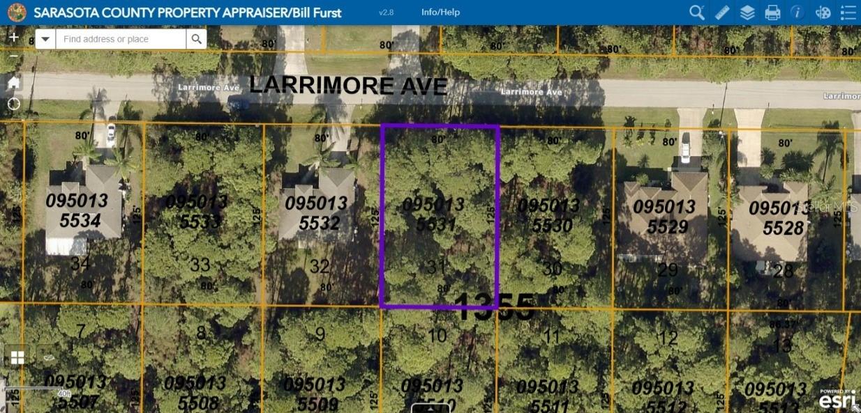 Larrimore Ave., North Port, FL 34291