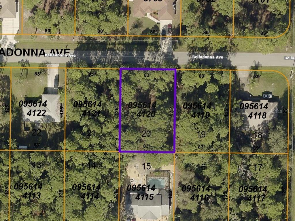Belladonna Ave., North Port, FL 34286