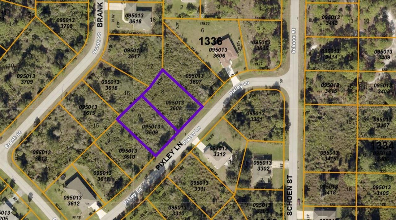 0950133608 & 0950133609 Pixley Ln., North Port, FL 34291