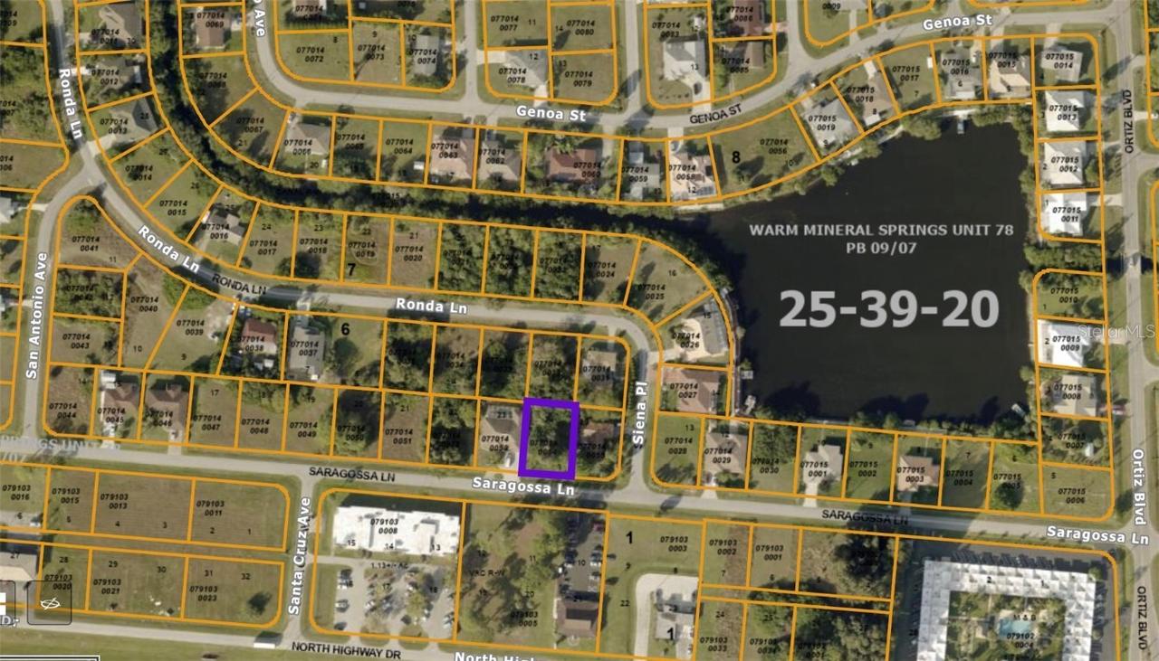 Lot 54 Saragossa Ln. #0770140054, North Port, FL 34287