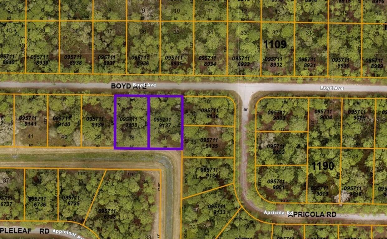 0957119137 & 0957119138 Boyd Ave., North Port, FL 34286