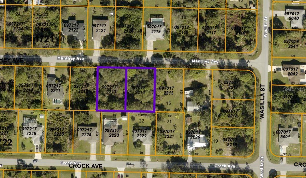 0970172213 & 0970172214 Manthey Ave., North Port, FL 34291