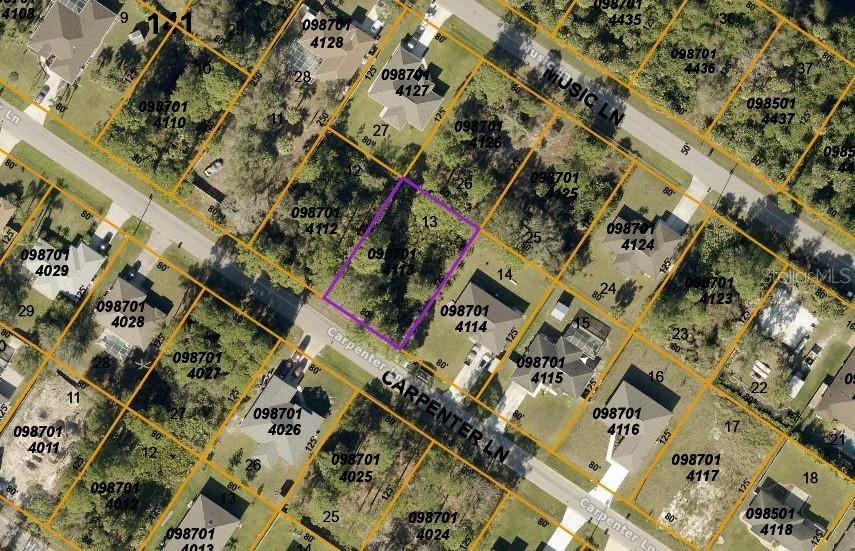 Carpenter Ln., North Port, FL 34286