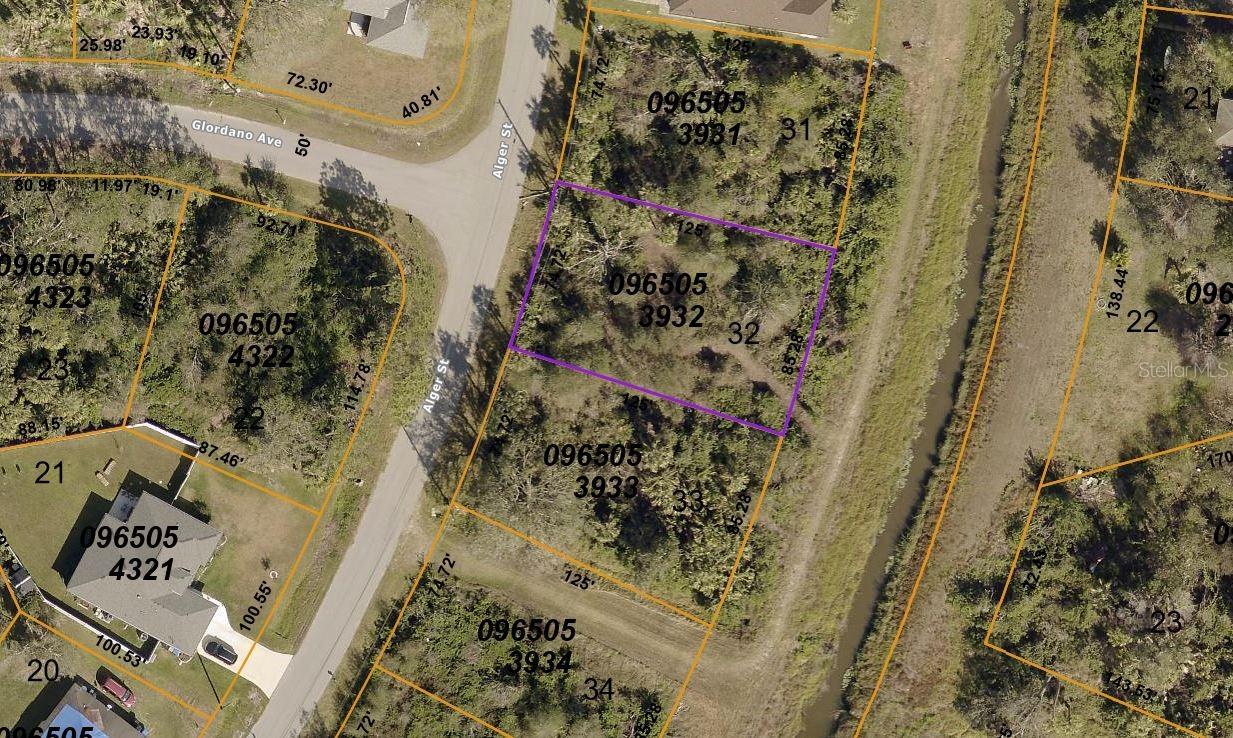 Alger (lot 32) St., North Port, FL 34286