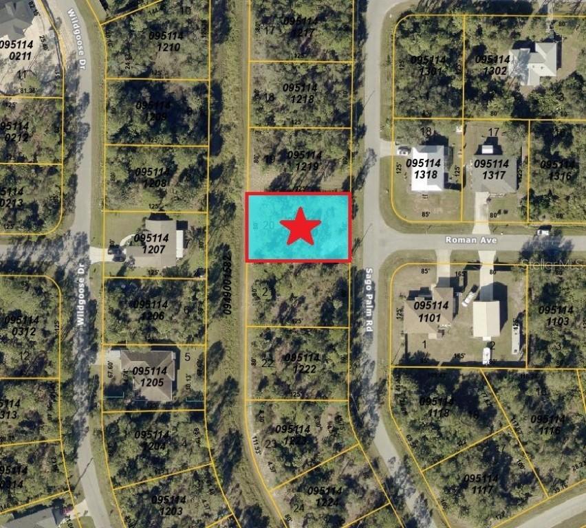 Lot 20 Sago Palm Rd., North Port, FL 34291