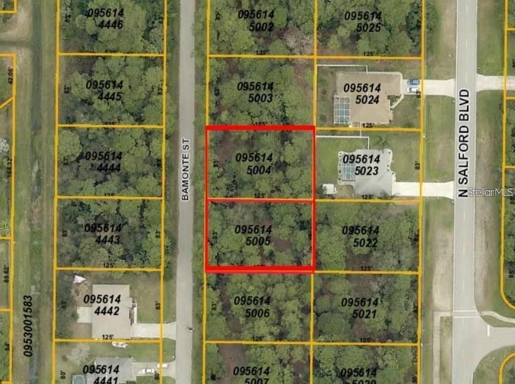 Lot 4 and 5 Bamonte St., North Port, FL 34286