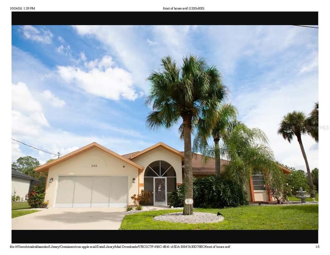 292 Mccabe St., Port Charlotte, FL 33953