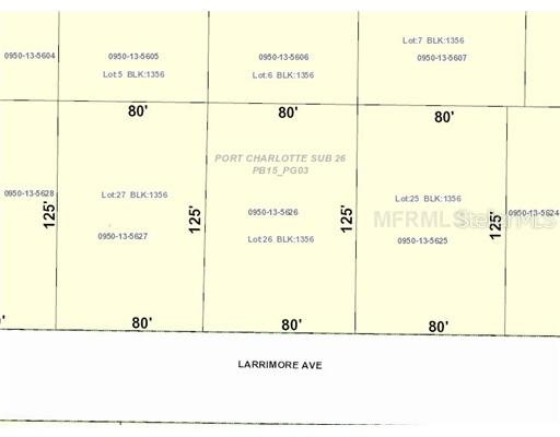 Larrimore Ave., North Port, FL 34291
