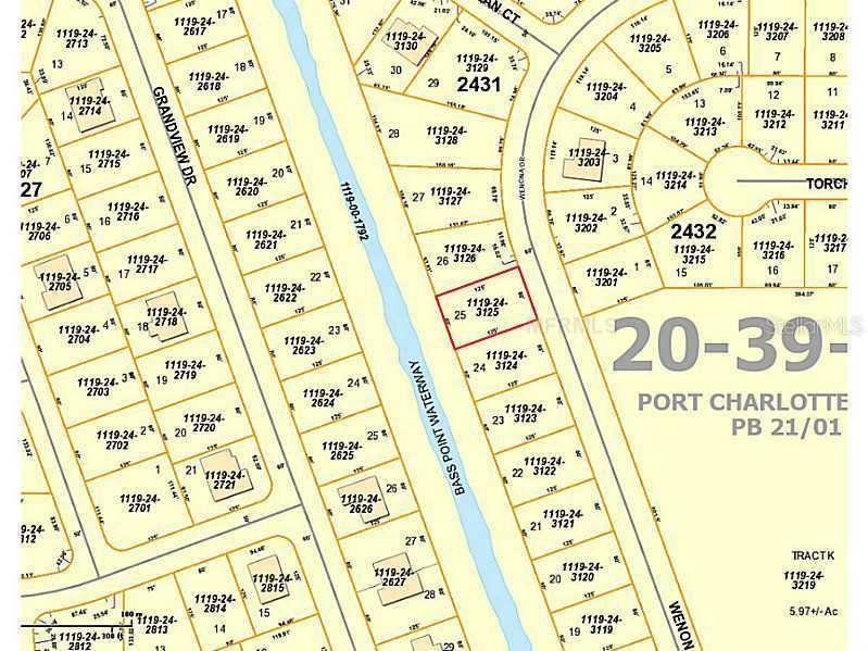 Lot 25 Wenona Dr., North Port, FL 34288