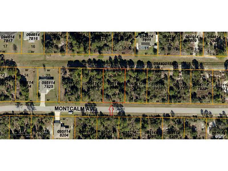 Montcalm Ave., North Port, FL 34291