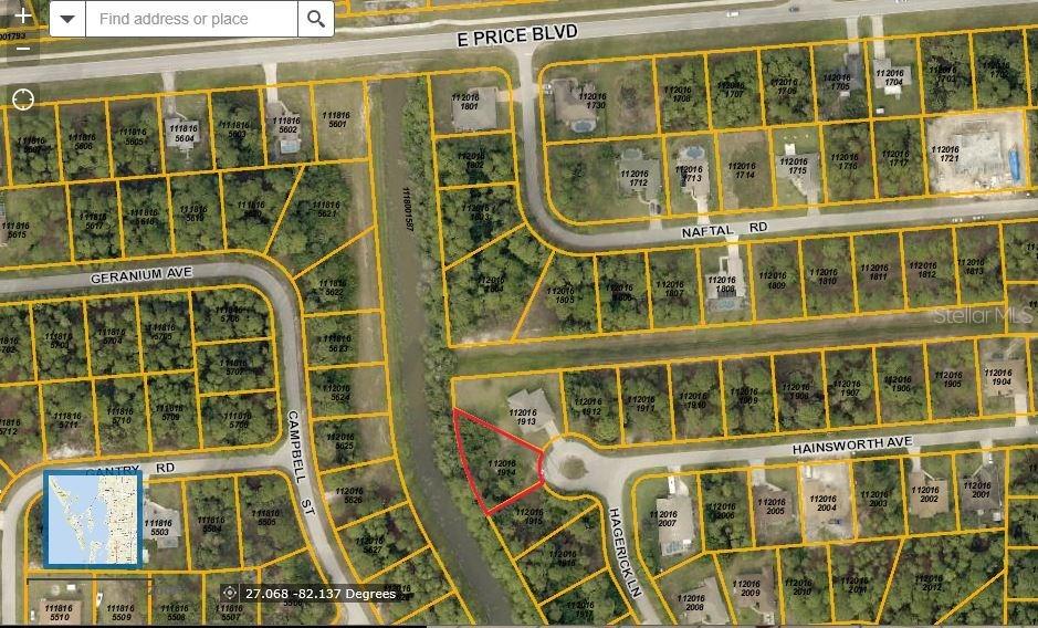 Lot 14 Hainsworth Ct., North Port, FL 34288