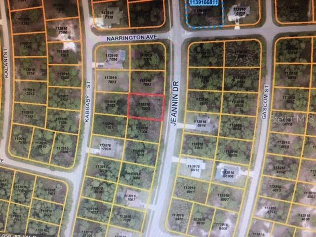 Jeannin Dr., North Port, FL 34288