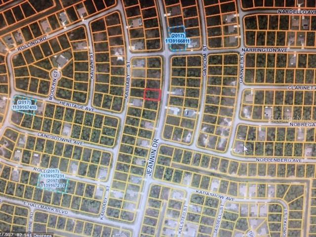 Jeannin Dr., North Port, FL 34288