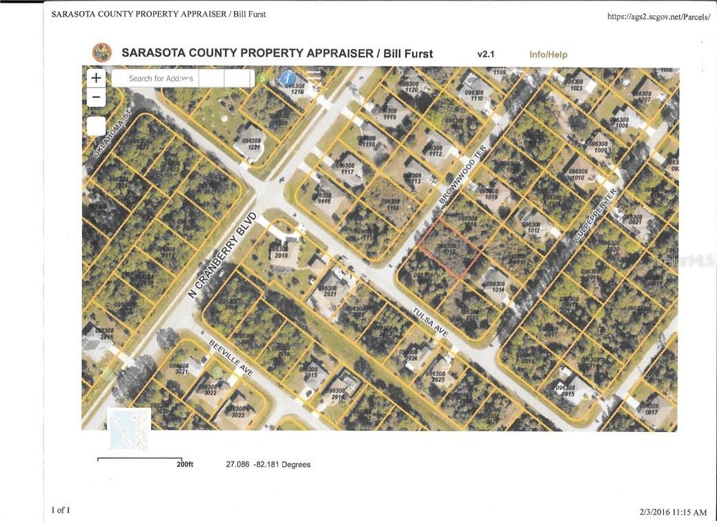 Brownwood Ter., North Port, FL 34286